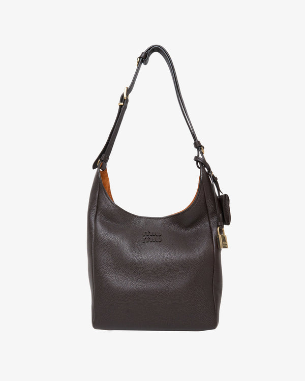 MIU MIU - Women's Vitello Phenix Bag - (Dark Brown)