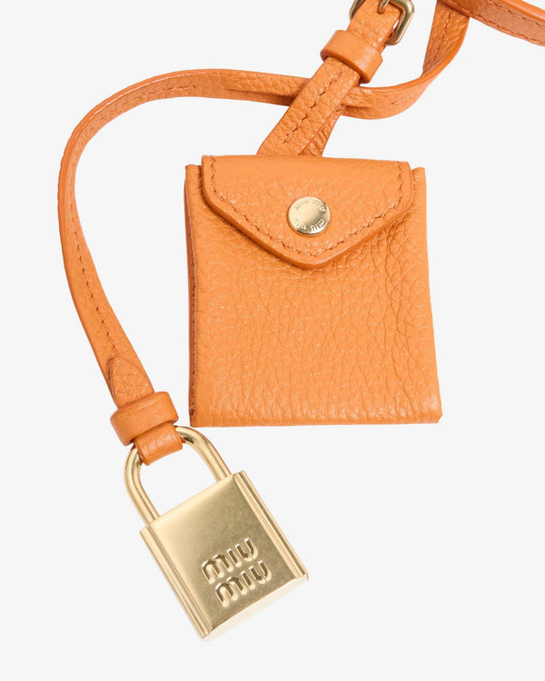 MIU MIU - Women's Vitello Phenix Bag - (Orange)