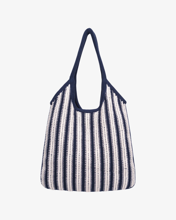 MIU MIU - Women's Cotone Treccia Tote Bag - (Navy)