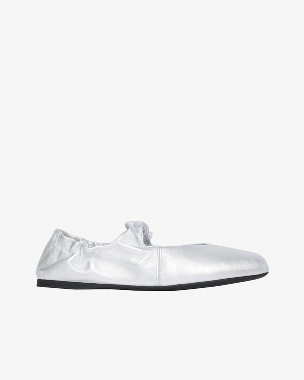 MIU MIU - Women's Modore Ballerina - (Silver)