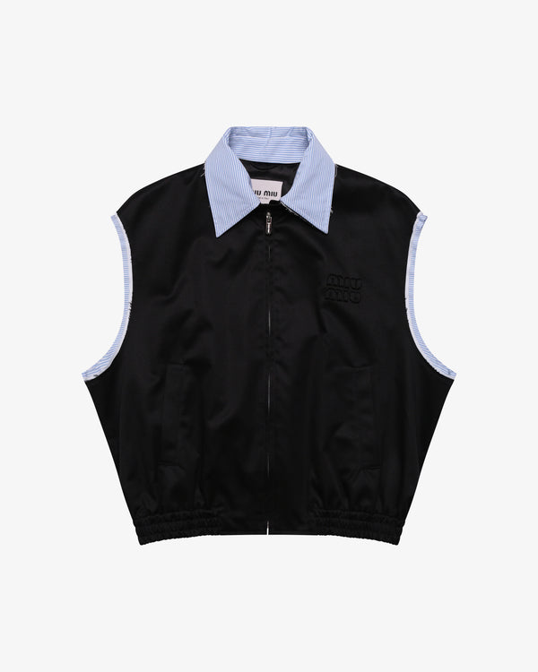 MIU MIU - Women's Chino Vest - (Black)