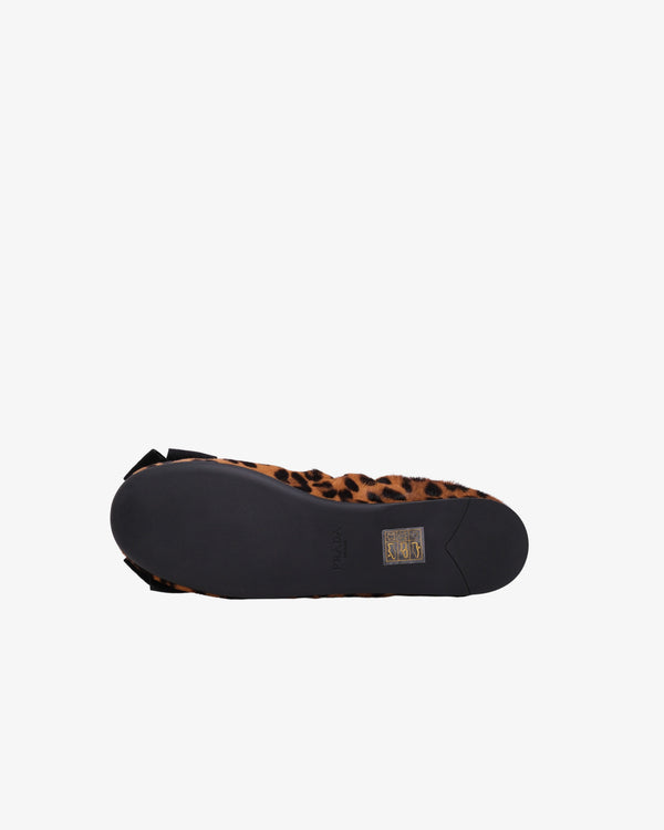 Prada - Women's Ballerine - (Animal Print)