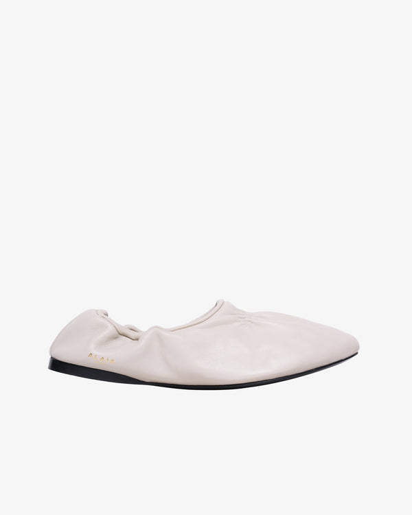 ALAÏA - Women's Supple Slippers - (Off-White)