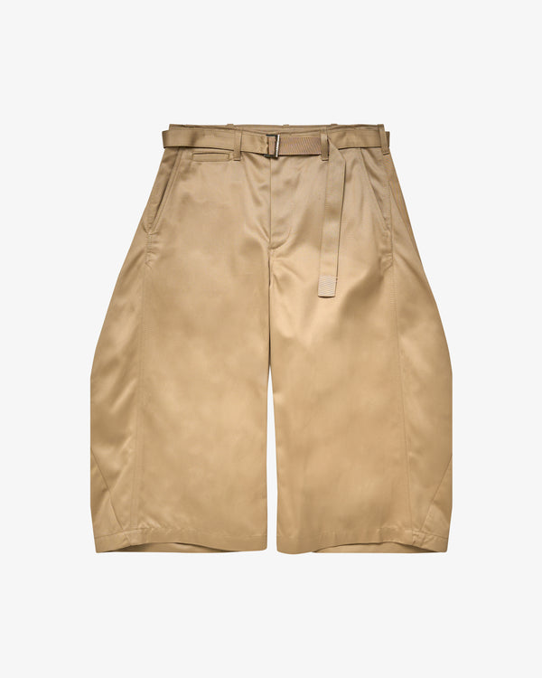 SACAI - Women's Cotton Chino Pants - (Beige)