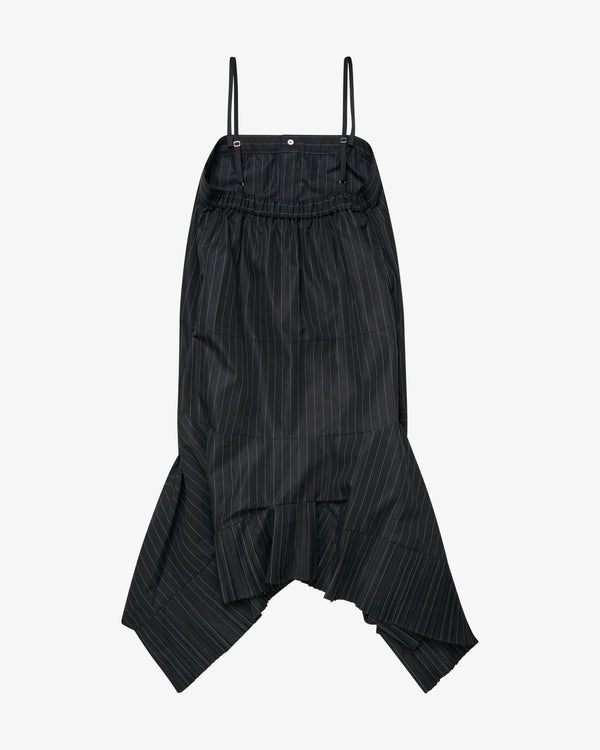 SACAI - Women's Chalk Stripe Dress - (Black)