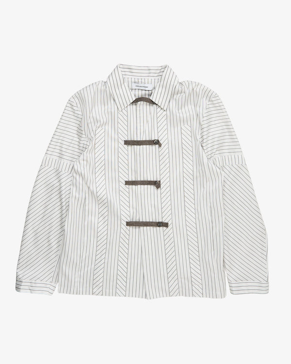 Kiko Kostadinov - Men's Kyan Shirt - (Stripes)