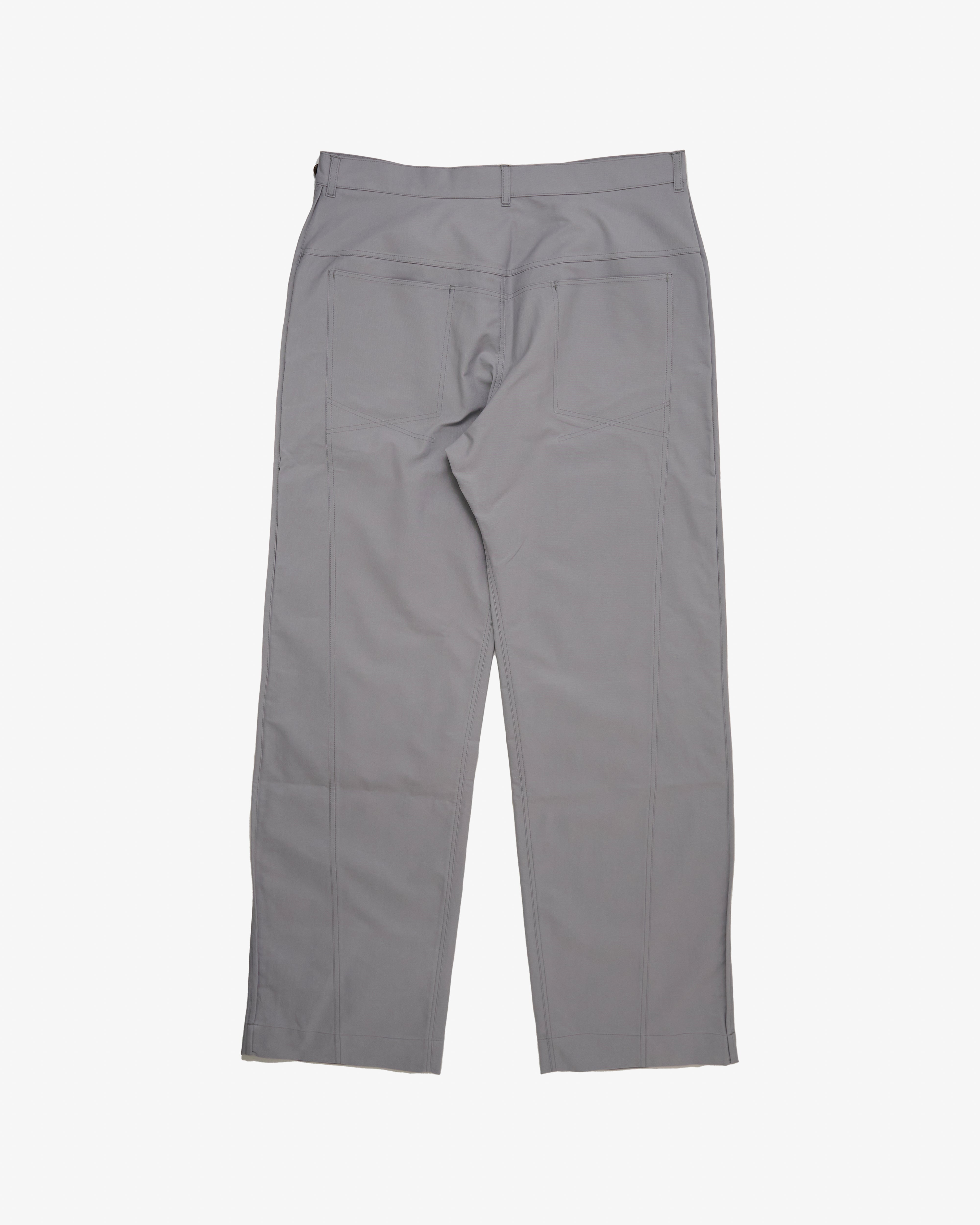 Kiko Kostadinov: Men's Komlo Trouser (Grey) | DSMS E-SHOP