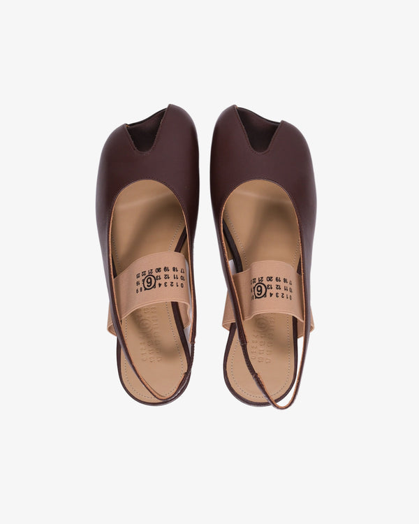 MM6_MM6 - Women's Sandal - (Brown)_FLAT SANDALS