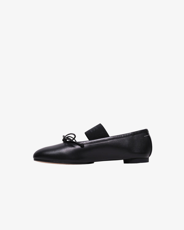 MM6_MM6 - Women's Ballet Shoe - (Black)_SHOES