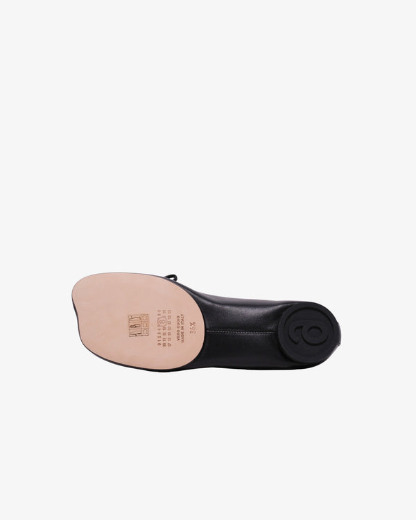 MM6_MM6 - Women's Ballet Shoe - (Black)_SHOES