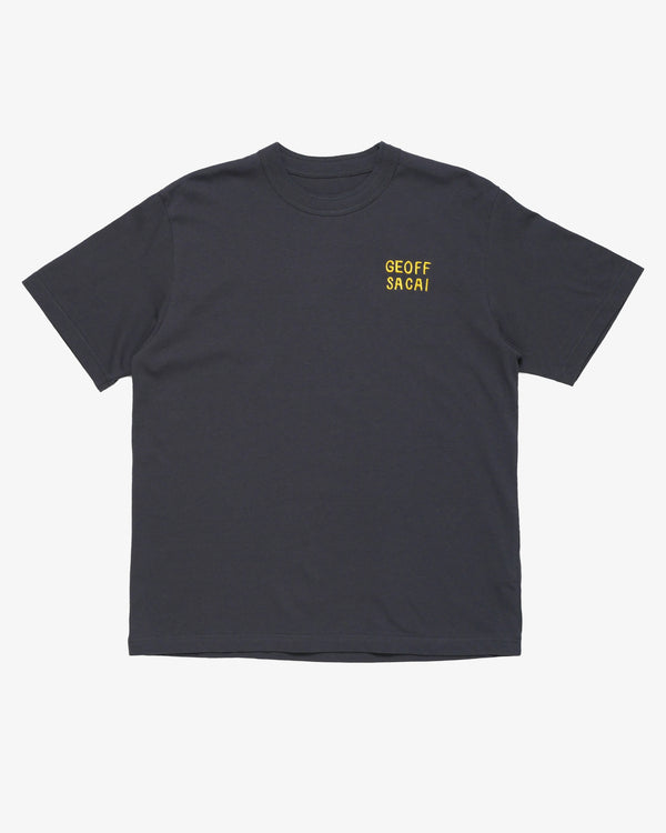 SACAI - Men's Geoff Sacai  Embroidery T-Shirt - (Grey)