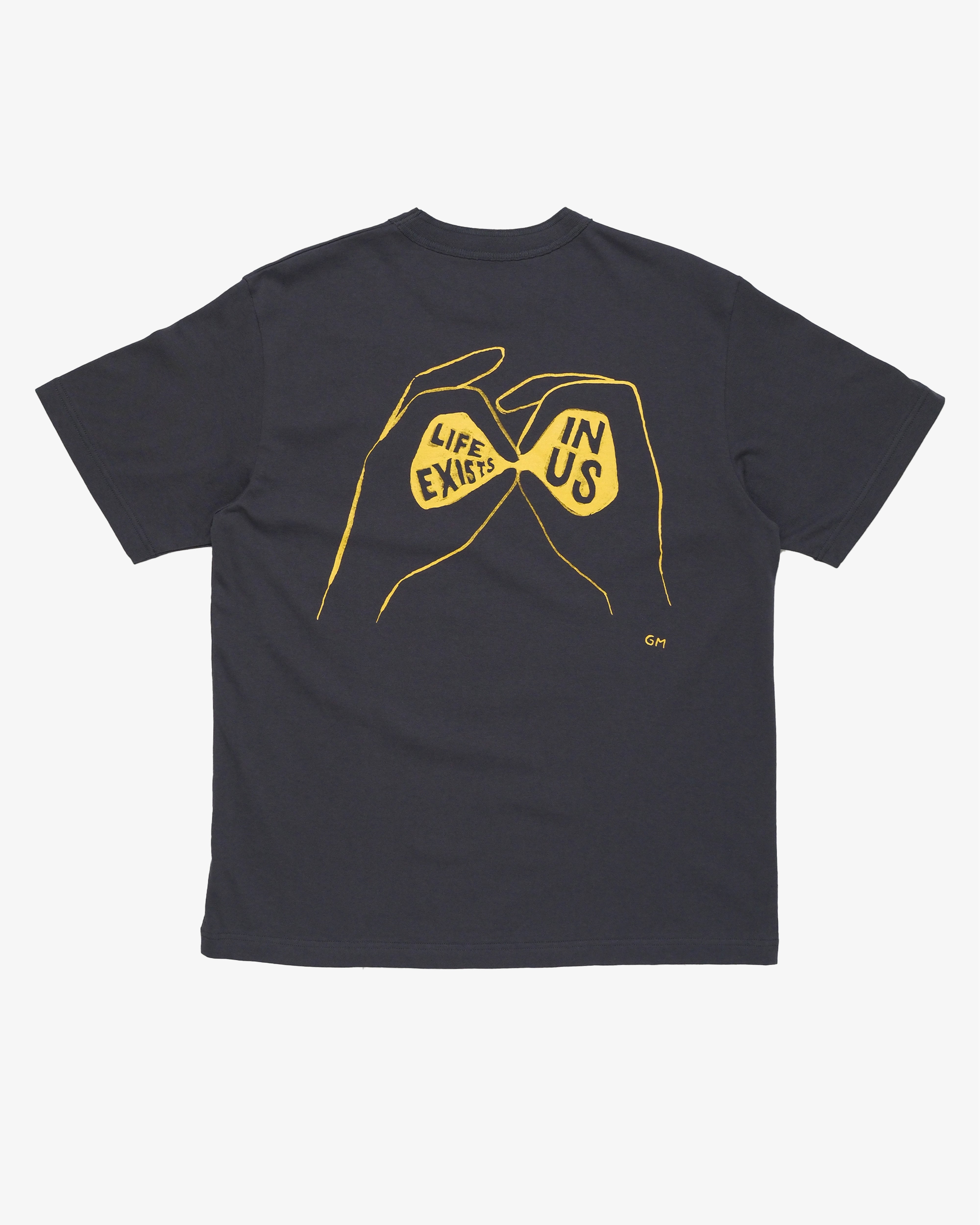 SACAI: Men's Geoff Sacai Embroidery T-Shirt (Grey) | DSMS E-SHOP