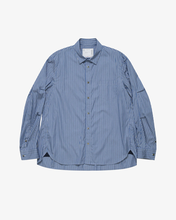 SACAI - Men's Poplin Shirt - (Stripes)