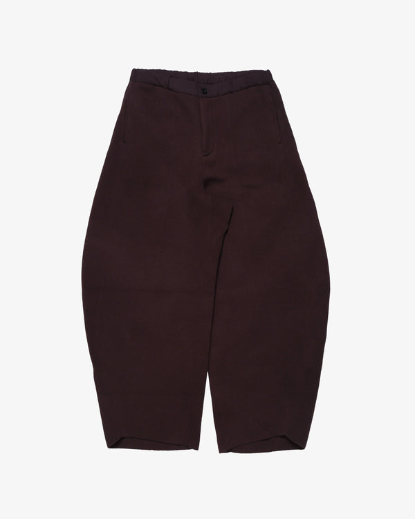 SACAI - Men's Cotton Cashmere Knit Pants - (Brown)