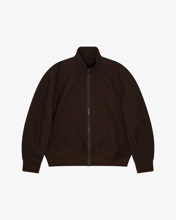 SACAI - Men's Matelasse Twill Blouson - (Stripes)
