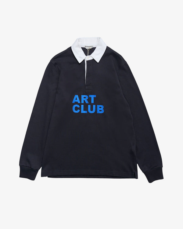 J.W. Anderson - Men's Art Club Rugby Polo - (Black)