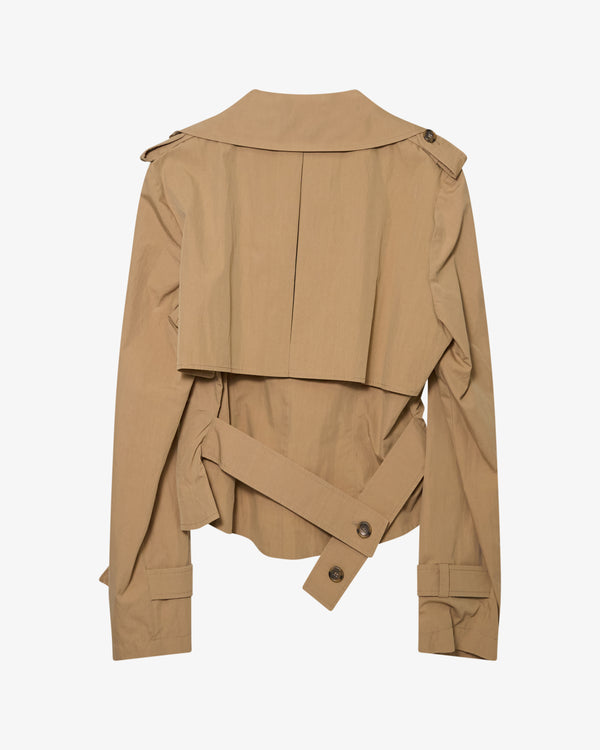 Renaissance Renaissance_Renaissance Renaissance - Women's Anne Cropped Jacket - (Brown)_JACKETS