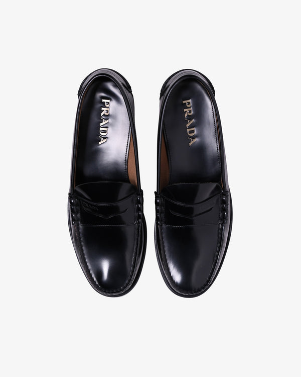 Prada - Men's Spazzolato Loafer - (Black)