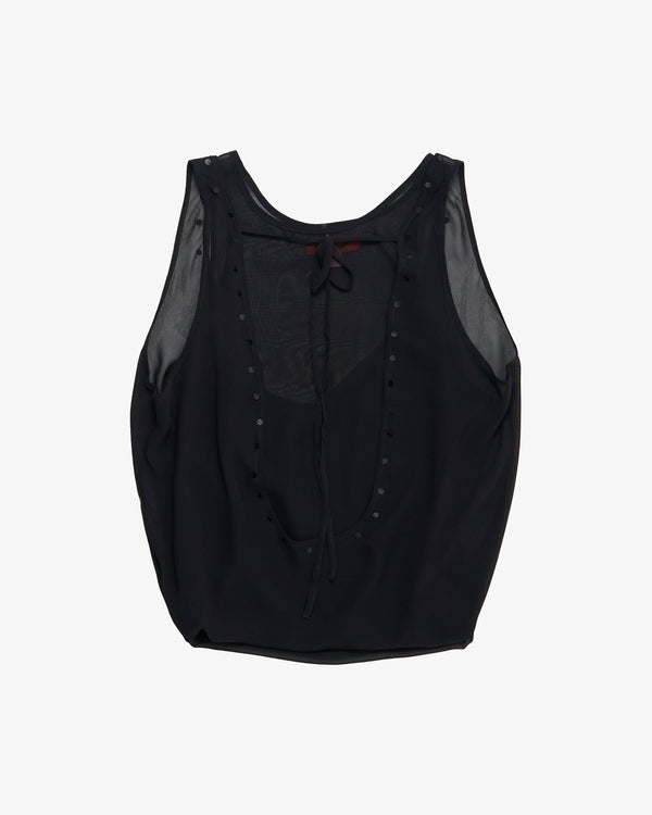 ECKHAUS LATTA - Women's Petal Blouse - (Black)
