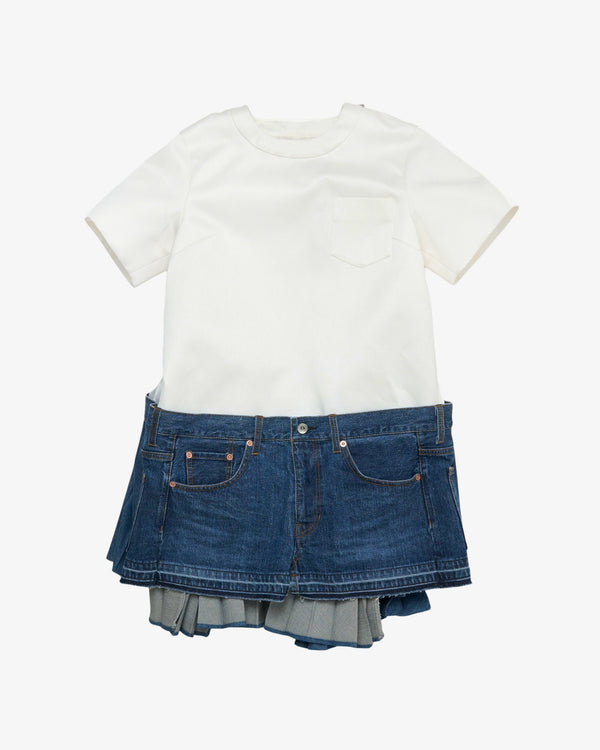 SACAI - Women's Denim Dress - (Denim)