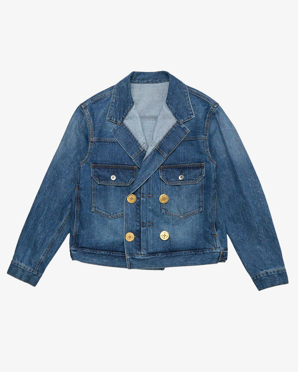 SACAI - Women's Denim Jacket - (Denim)