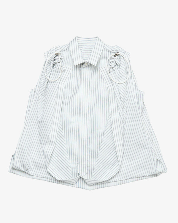 SACAI - Women's Poplin Shirt - (Off-White
