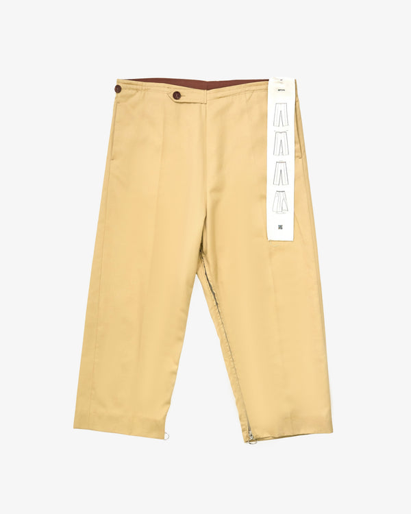 SETCHU - Women's Apron Pants Cotton Cashmere - (Beige)
