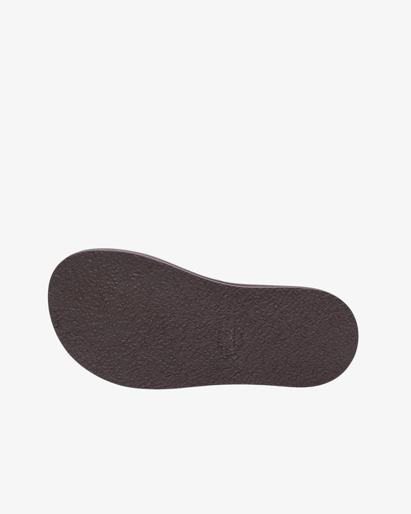 STUDIO NICHOLSON - Men's Footbed Thong - (Brown)