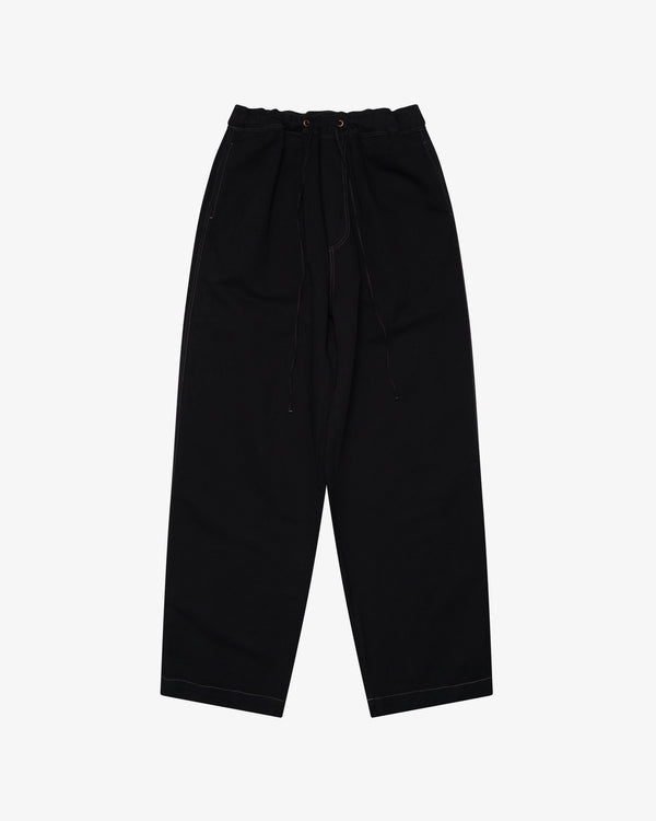 STUDIO NICHOLSON - Women's Pants Drawstring Pant - (Black)