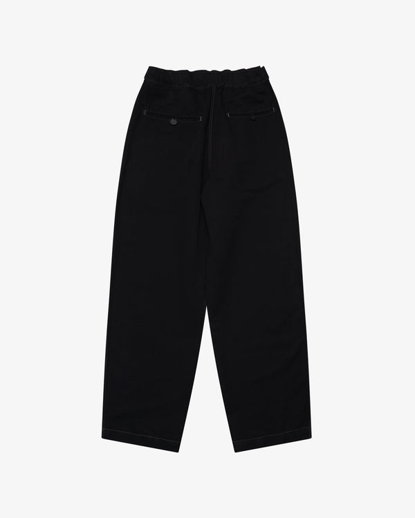STUDIO NICHOLSON - Women's Pants Drawstring Pant - (Black)