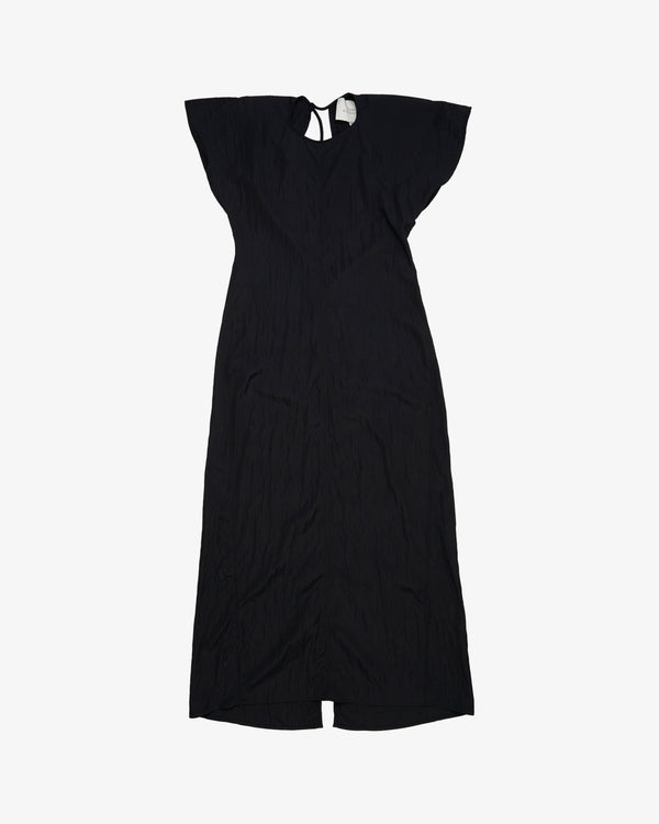 STUDIO NICHOLSON - Women's Dresses Draped Cap Sleeve Dress - (Black)