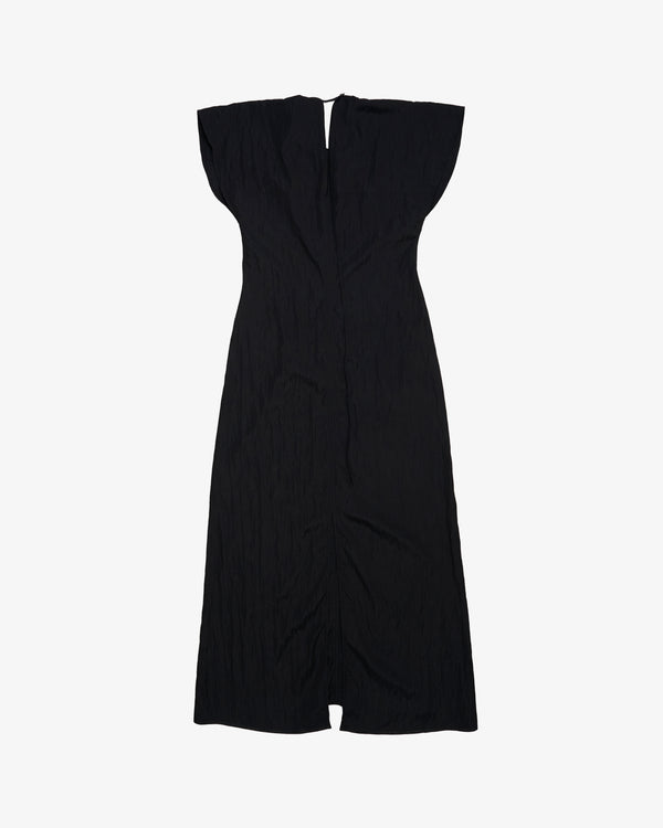 STUDIO NICHOLSON - Women's Dresses Draped Cap Sleeve Dress - (Black)