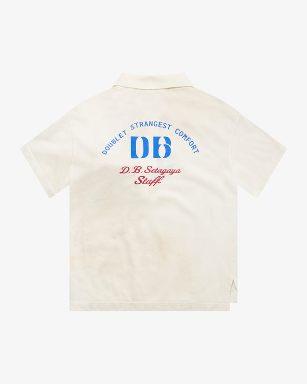 Doublet_Doublet - Men's Polo Shirt With My Workwear Bear - (White)_POLOS