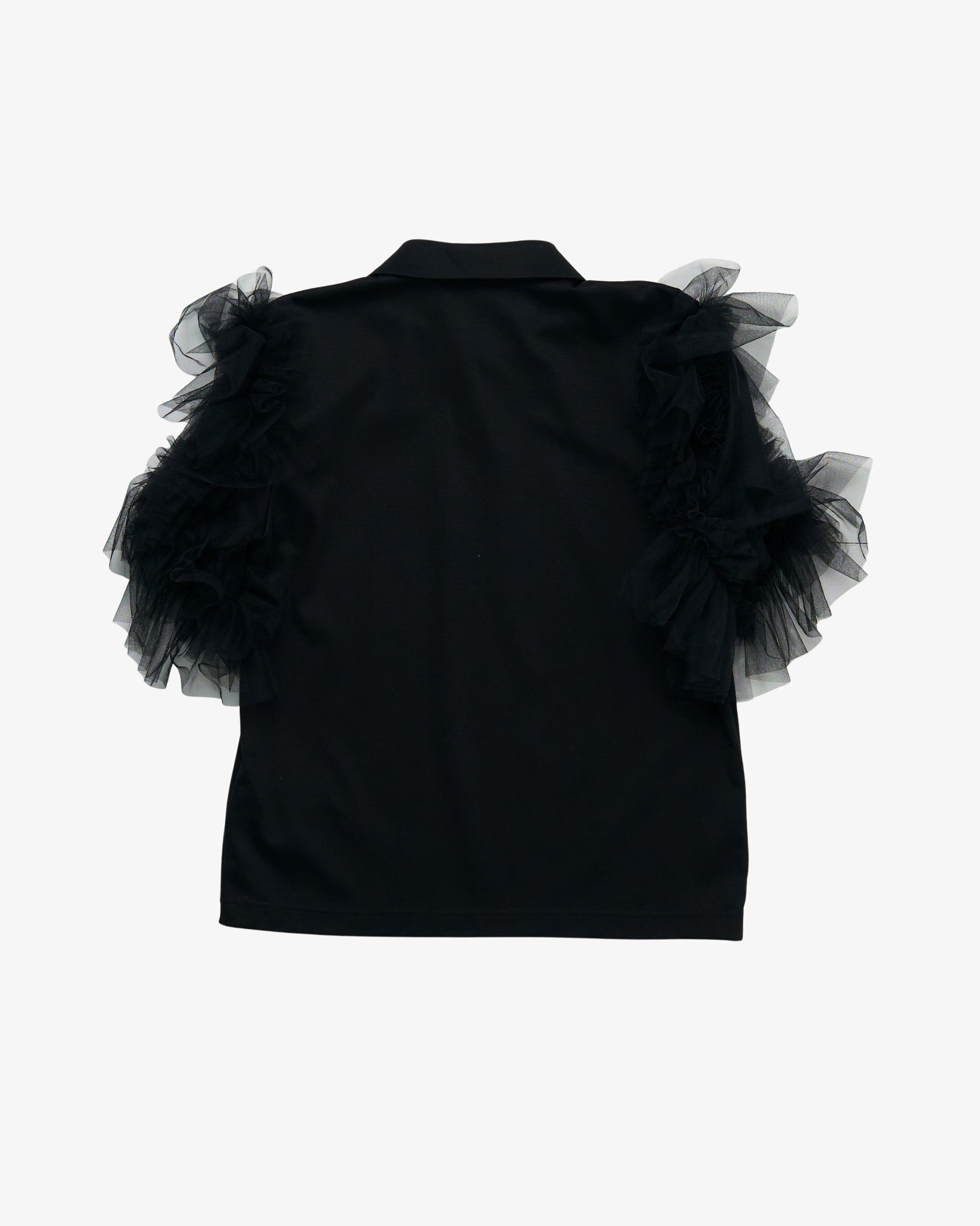 Noir Kei Ninomiya トップス Noir Kei Ninomiya: Women's Star Chain Shirt (Black) | DSMNY E-SHOP