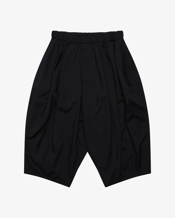 Black Comme des Garçons - Men's Flowy Balloon Pants - (Black)