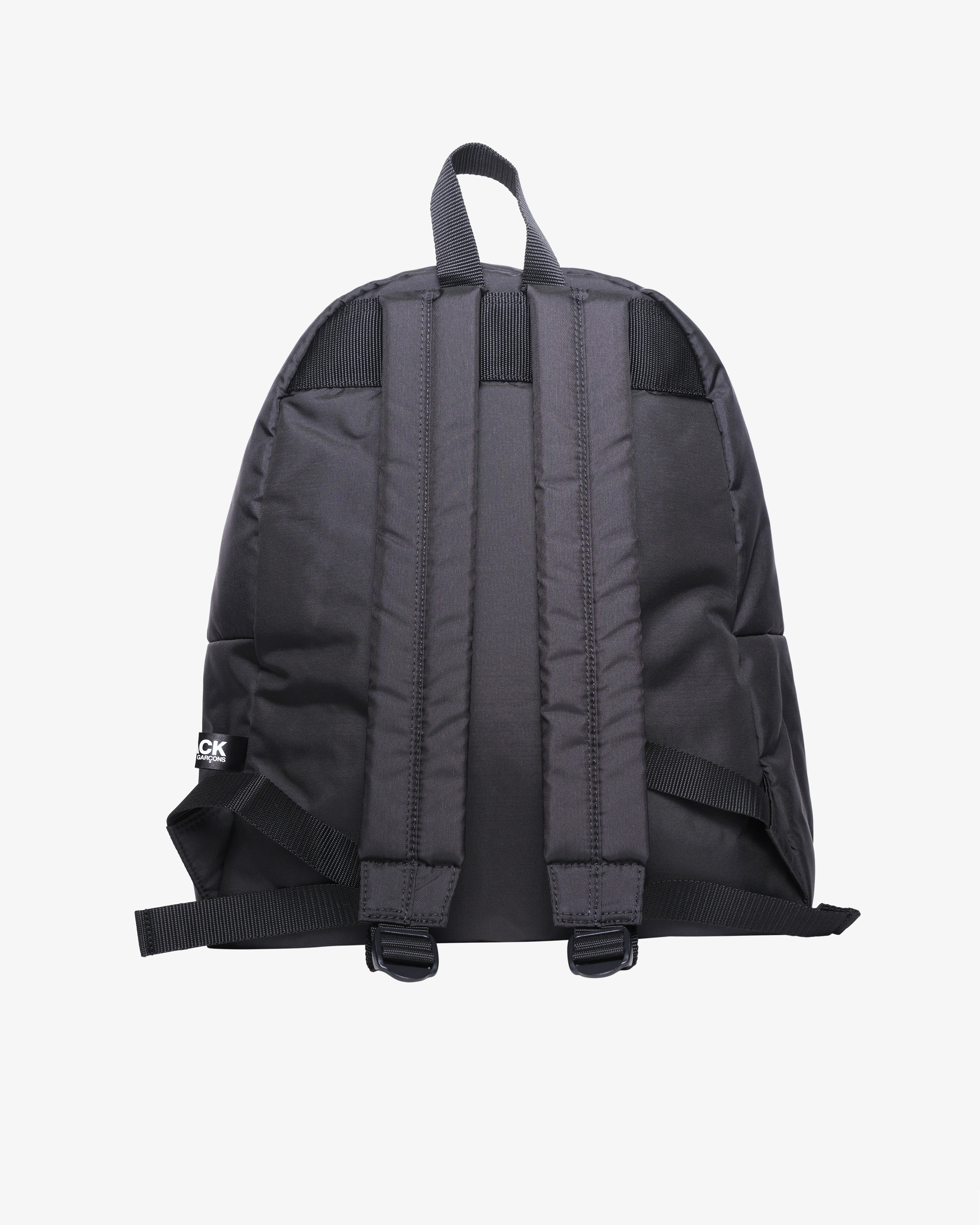 【COMME des GARÇONS】PU leather backpack Black Comme des Garçons: Men's Large Backpack (Black) | DSMS E-SHOP