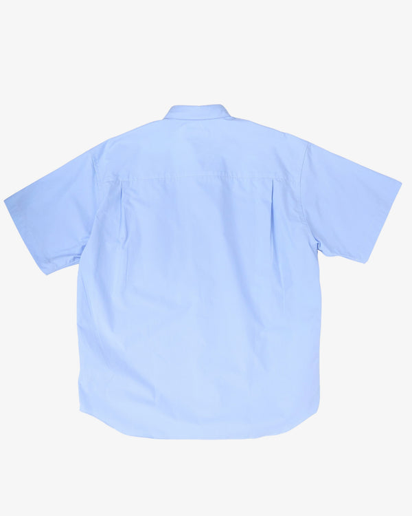Comme des Garçons Homme - Men's Collar Detail Shirt - (Blue)