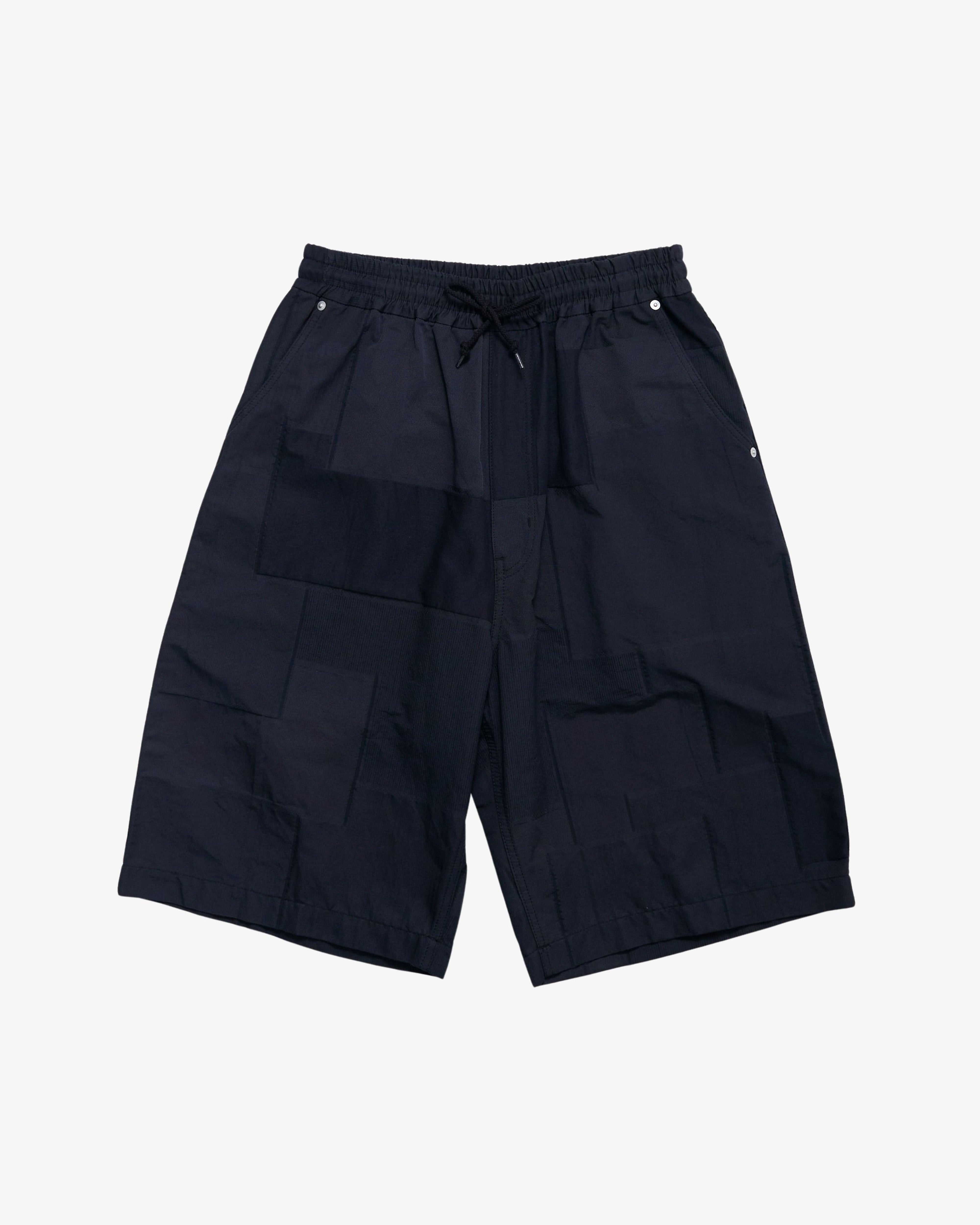 Comme des Garçons Homme: Men's Drawstring Shorts (Black) | DSMS E-SHOP