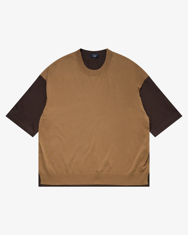 Comme des Garçons Homme - Men's Stripe T-Shirt - (Brown)