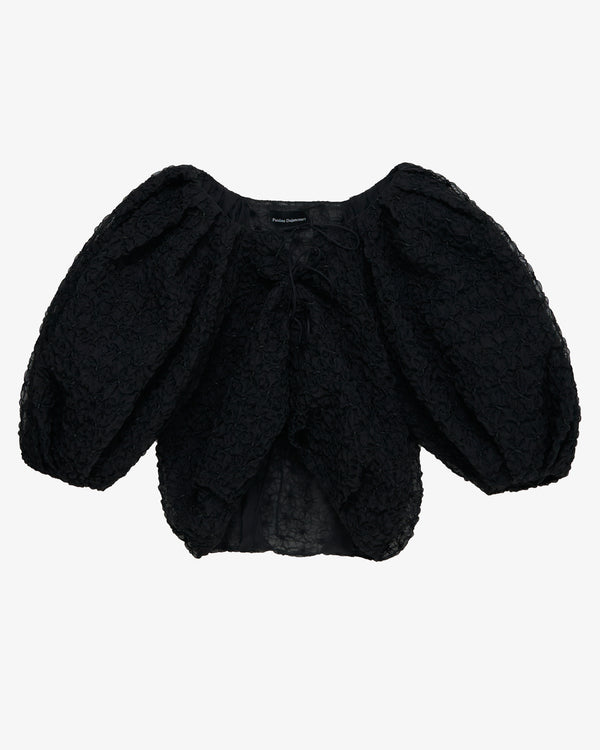 PAULINE DUJANCOURT - Women's Nina Flower Organza Jacket - (Black)