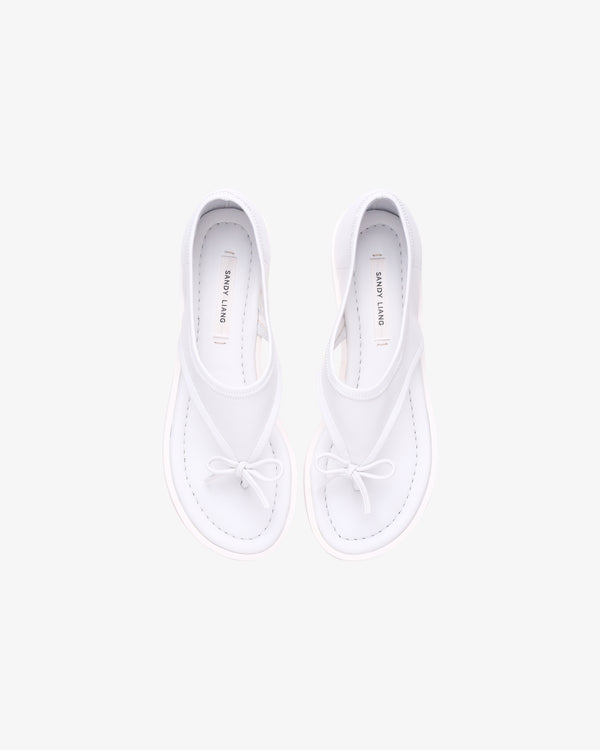 SANDY LIANG - Women's Clark Sandal - (White)