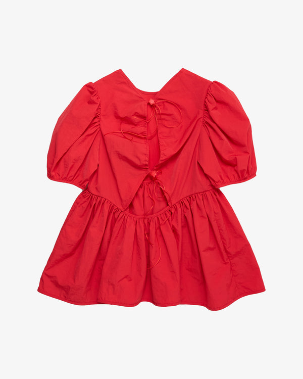 Cecilie Bahnsen - Women's Darla Top Recycled Taffeta - (Red)
