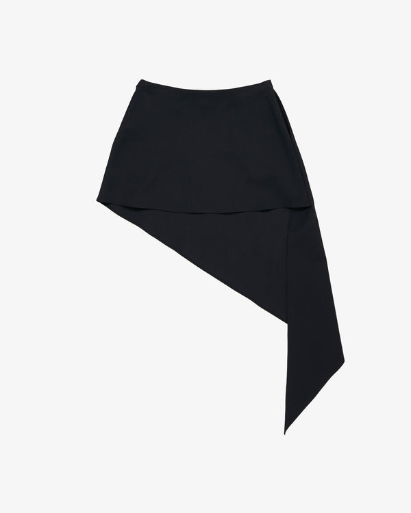 ALAÏA - Women's Pointed Skirt - (Black)