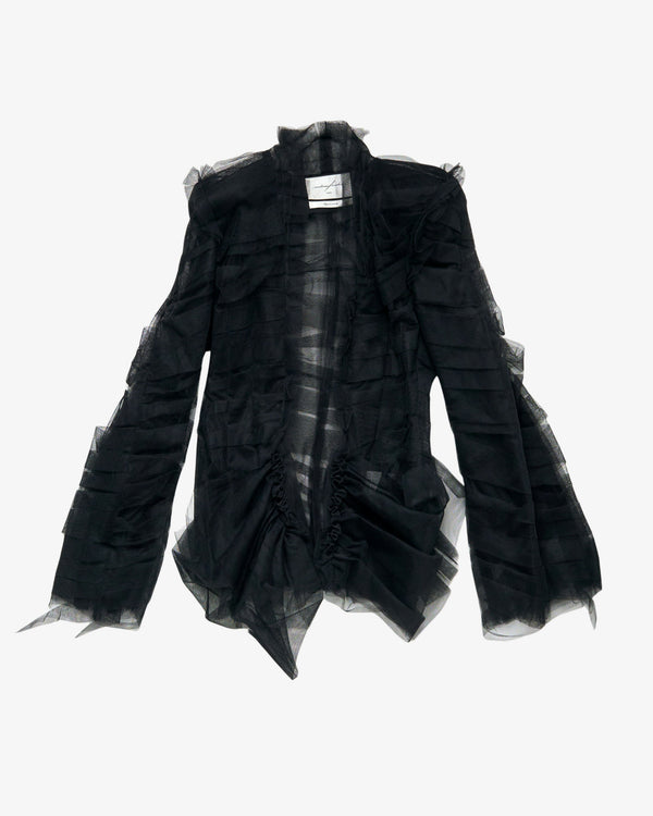 Matières Fécales - Women's Madame L. Tulle Blazer - (Black)