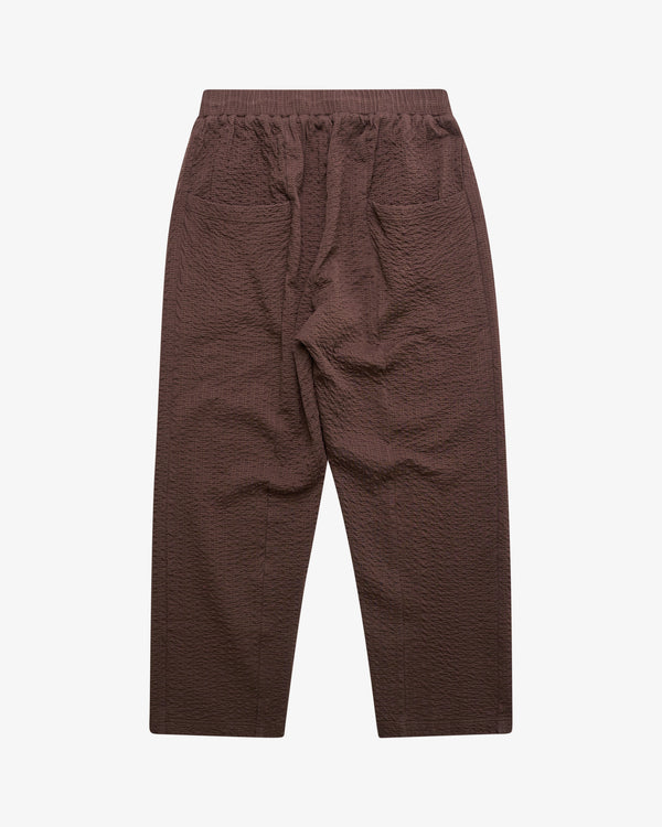 Craig Green_Craig Green - Men's Embroidered Linestitch Trouser - (Brown)_PANTS