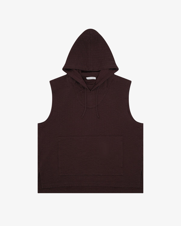 Craig Green - Men's Embroidered Linestitch Vest - (Brown)