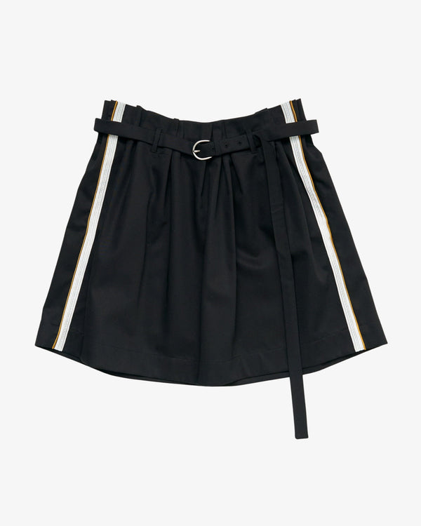 ANN DEMEULEMEESTER - Women's Haga Pleated Miniskirt - (Black)