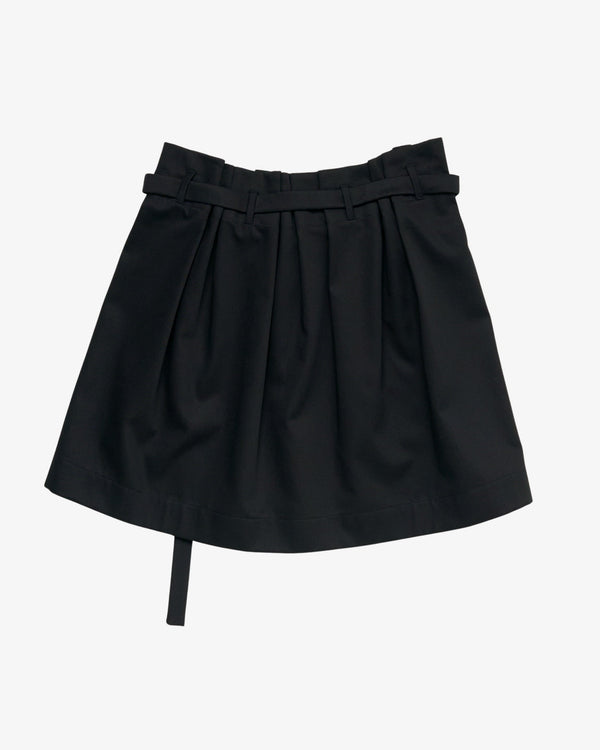 ANN DEMEULEMEESTER - Women's Haga Pleated Miniskirt - (Black)