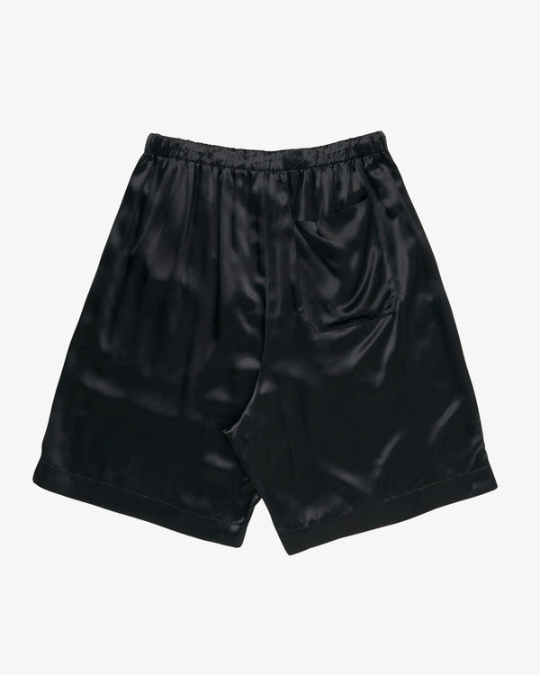 ANN DEMEULEMEESTER - Men's Raul Relaxed Lounge Bermuda - (Black)