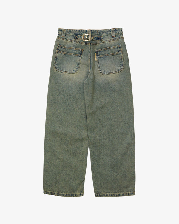 META CAMPANIA COLLECTIVE  - Men's Milton Teawash Denim Carpenter Trousers - (Denim)